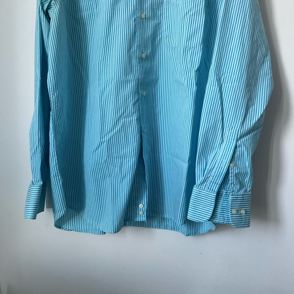 STRADA Italy Men's Pinstripe Button up Shirt - Picture 4 of 8